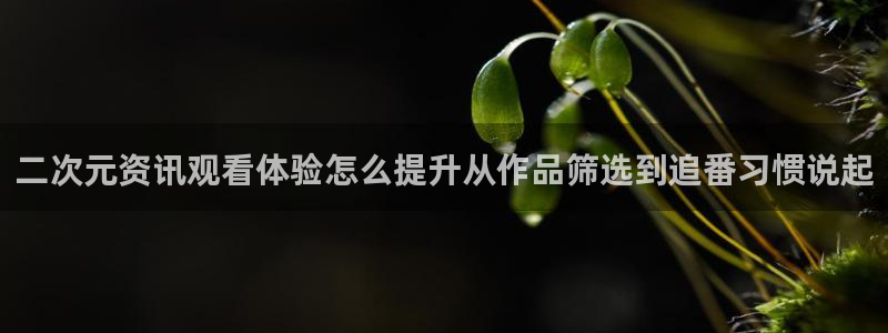 喵趣漫画完整版：二次元资讯观看体验怎么提升从作品筛选到追番习惯说起